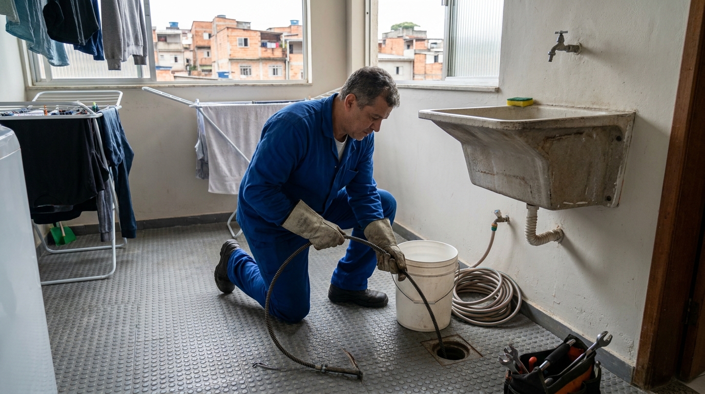 Desentupimento de Ralos Externos em Vila Velha‑ES